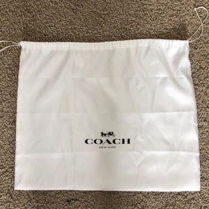 COACH large dust cover  bag